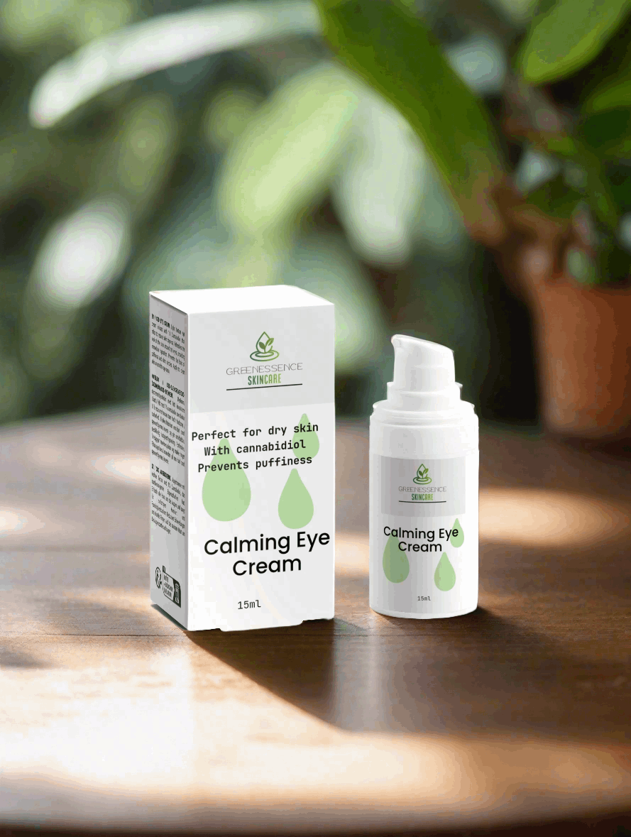 Natural Calming Eye Cream - GreenEssence Skincare 