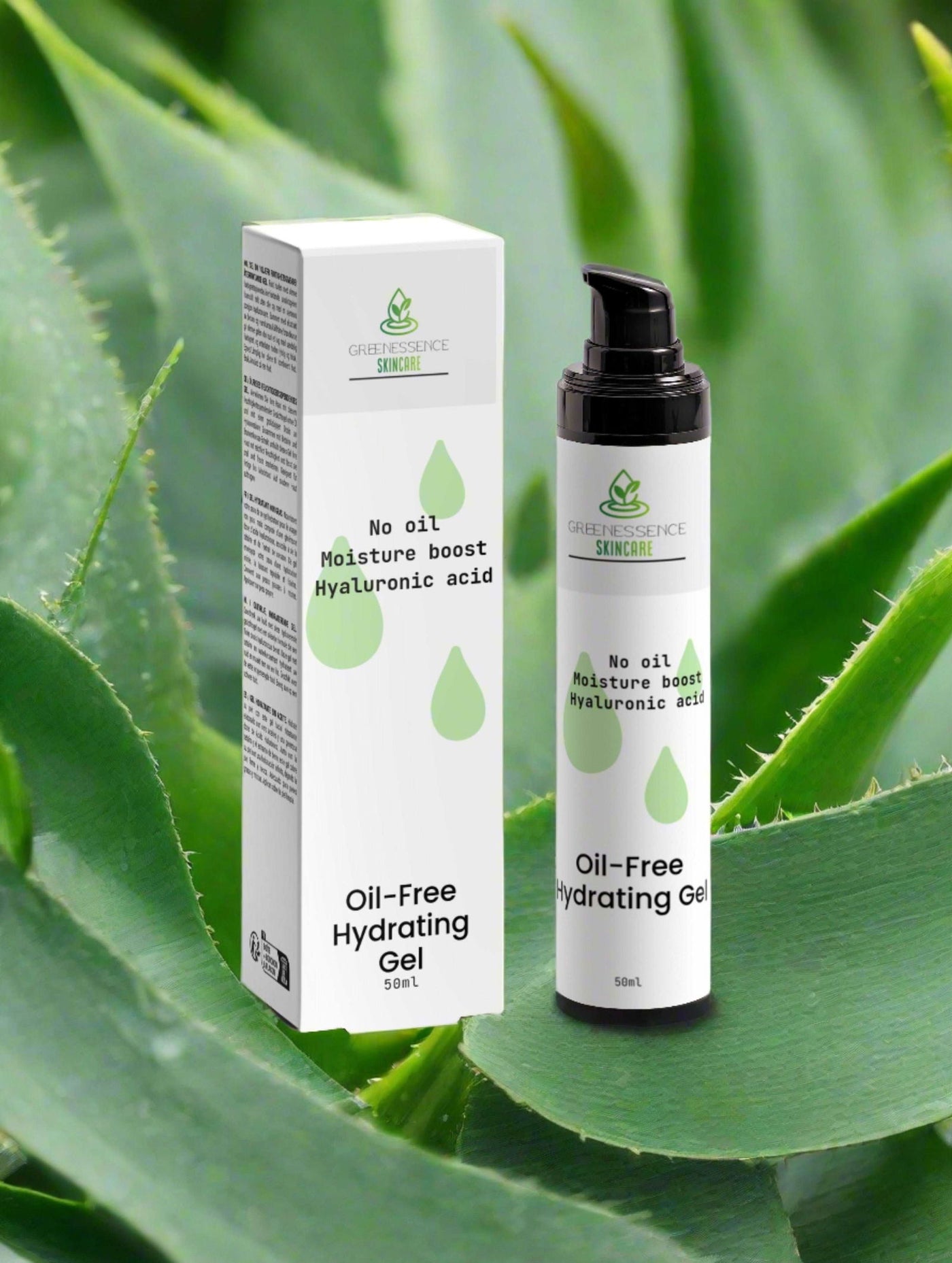 Natural Oil-Free Hydrating Gel - GreenEssence Skincare 